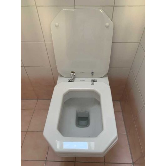 WC-Sitz mit Deckel weiss-alpin aus Duroplast mit Absenkautomatik Modell 1930 DURAVIT