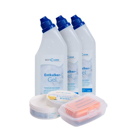 Starterkit Reinigungs- und Pflegeset für Bad und Küche RESTCLEAN