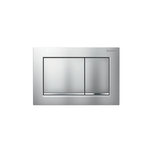 Betätigungsplatte matt-chrom Omega30 zu UP Omega GEBERIT
