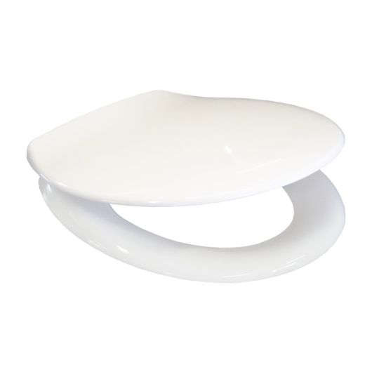 WC-Sitz mit Deckel weiss aus Duroplast MARS S SCHWAB