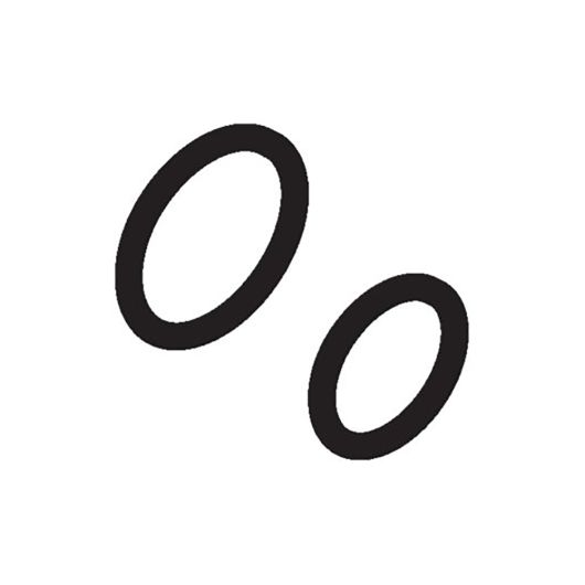 O-Ring-Dichtung für Duschdüse zu Aquaclean4000 + Balena4000 + AquacleanSela GEBERIT