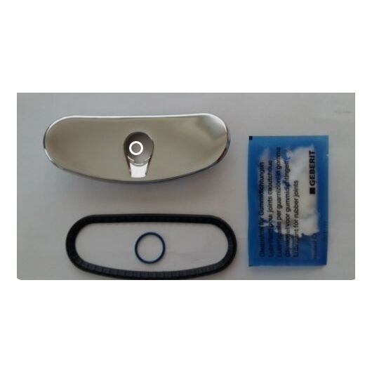 Abdeckblende glanz-chrom ab 2010 zu Aquaclean8000 GEBERIT