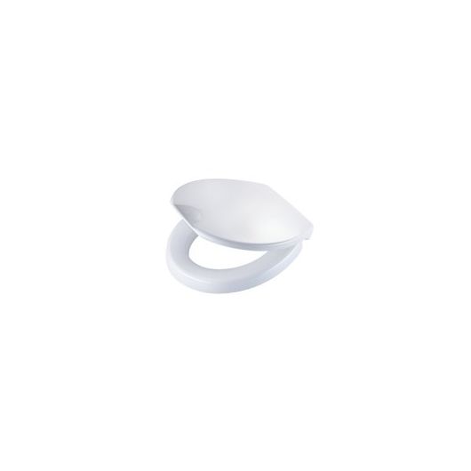 WC-Sitz mit Deckel in weiss mit Sitzerhöhung 5cm aus Duroplast mit Absenkautomatik Comfort NEOPERL