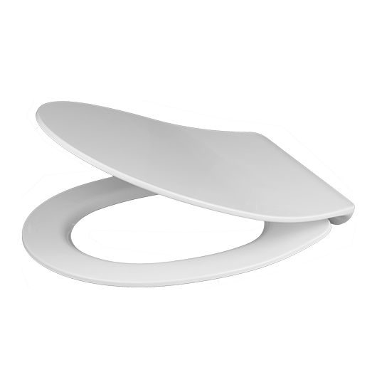 WC-Sitz mit Deckel weiss aus Duroplast mit Absenkautomatik Optima-Slim - NEOPERL
