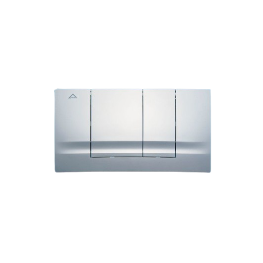 Betätigungsplatte matt-chrom Modell F102 zu UP BVV-ab2008-2M FRIATEC