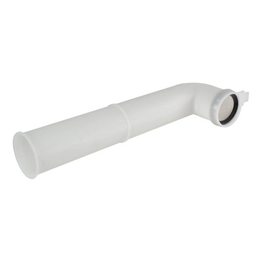 Spülrohr Spülrohrbogen mit Lasche L=300 SCHWAB