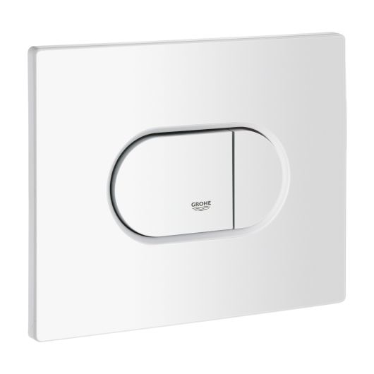 Betätigungsplatte Arena Cosmopolitan alpin-weiss horizontal zu UP-2M GROHE
