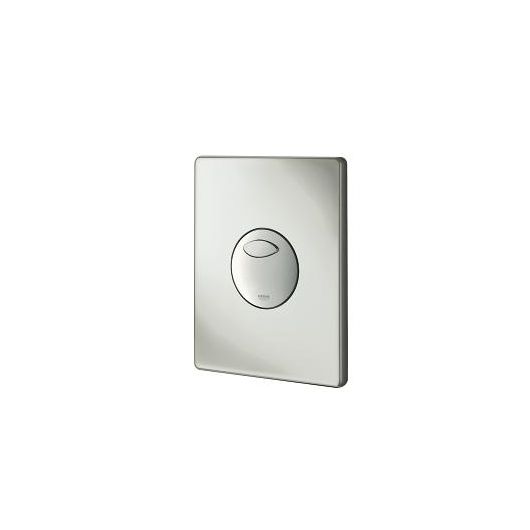Betätigungsplatte Skate matt-chrom mit pneumatischer Auslösung zu UP-AV1-2M GROHE