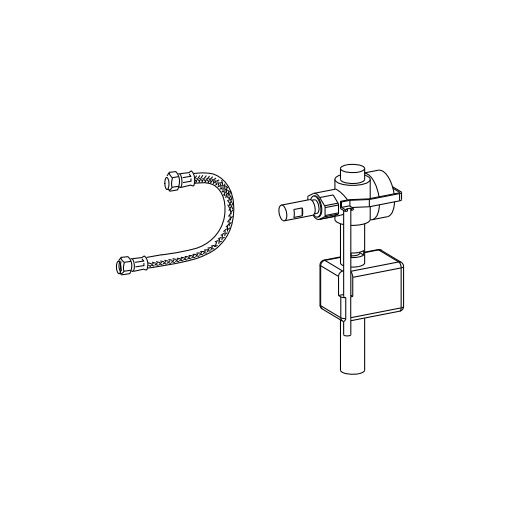 Füllventil inkl. Panzerschlauch passend zu UP Typ R11  "Modell ab 04.06 - 12.13" MEPA