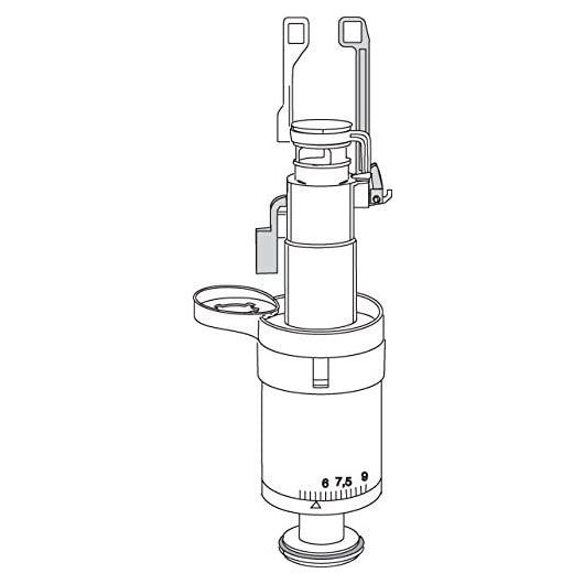 Spülventil passend zu UP Typ A21-1M-2M "Modell ab 01.04 - 12.09" MEPA