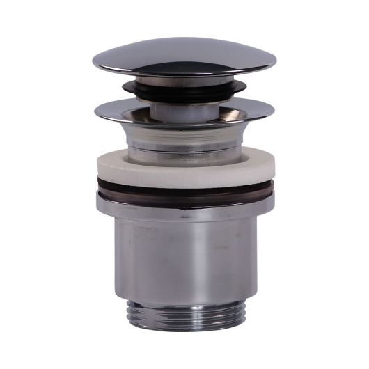 Schaftventil ClickClack zu Lavabo verchromt 63mm 1 1/4-Zoll