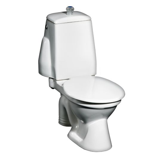 Spülkasten inkl. WC-Keramik, Funktionsteile und WC-Sitz Modell 305-Bambino weiss GUSTAVSBERG