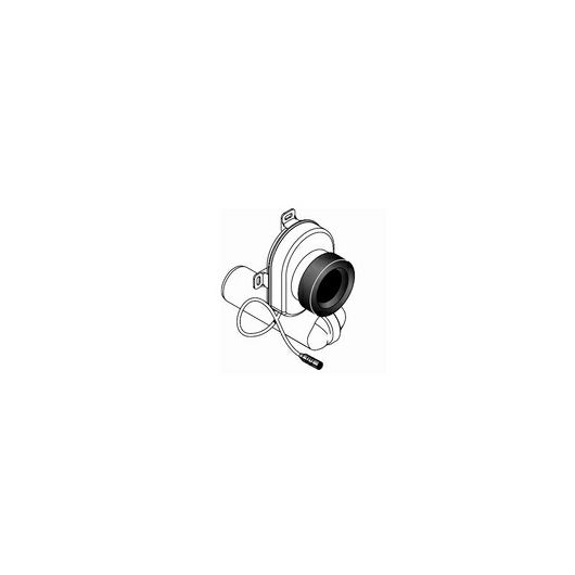 Siphon "Modell flach m. elektr. Sonde - schwenkbar" für Urinal "Tamaro New u. Caprino Plus" - LAUFEN