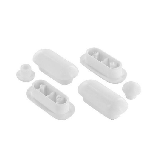 Pufferset (4 Stk.) weiss zu WC-Sitz Isabella-Inga - IdealStandard
