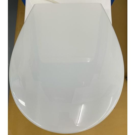 WC-Sitz mit Deckel "RAVENNA" weiss aus 100% recycliertem Polypropylen mit Absenkautomatik - NEOPERL