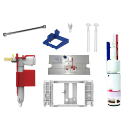 Umbauset zu UP-CC-120 von Start-Stopp auf 2-M SANIT