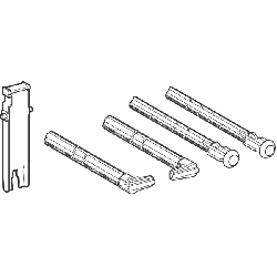 Set (je 2 Stk.) Befestigungs-, Betätigungsstangen, Unterbrechungshebel zu Sigma ab 2008 - GEBERIT