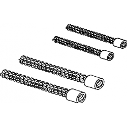 Verlängerungsset zu Betätigungsplatte Modelle F100, F101, F104 zu UP BVV-2M FRIATEC